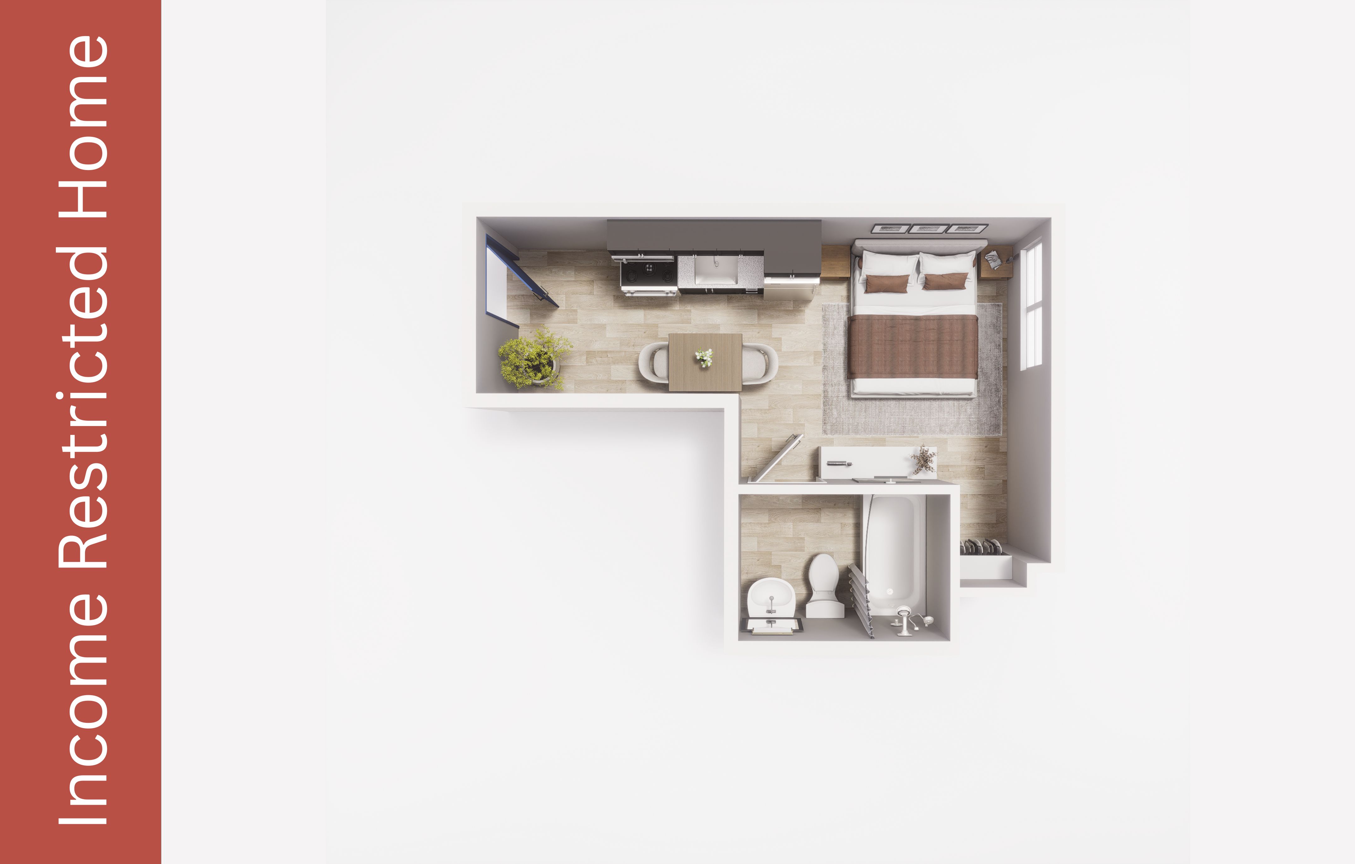 Studio - S1 - MFTE - Maude - Affordable